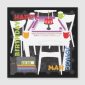 Mah Jongg Tiles und Table Magnet Card (Vorderseite)