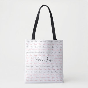 Mah Jongg Tote Bag Tasche