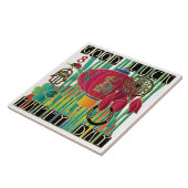 Mah Jongg Viel Glück Happy Day Fliese (Seite)