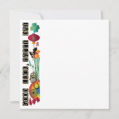 Mah Jongg Viel Glück Happy Day Karte (Rückseite)