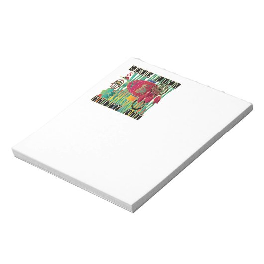 Mah Jongg Viel Glück Happy Day Notizblock (Rotiert)