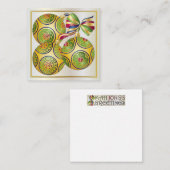 Mah Jongg Weihnachtsschmuck Kleine Karte (Vorne/Hinten)