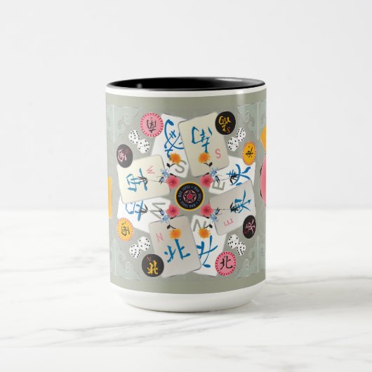 Mah Jongg Winds Tasse (Zentrum)