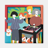 Mah Jongg Winner Magnet (Vorne)