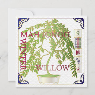 Mah Jongg Winter Willow