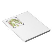 Mah Jongg Winter Willow Notizblock (angewinkelt)