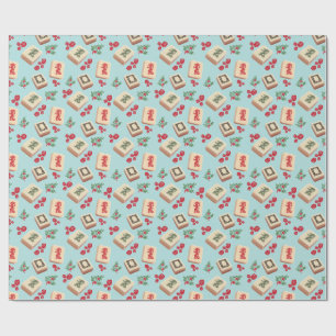 Mah Jongg Wrapping Paper Geschenkpapier