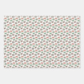 Mah Jongg Wrapping Paper Geschenkpapier Set (Vorderseite)