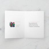 Mah Jongg Year Blume Card Dankeskarte (Innenseite)