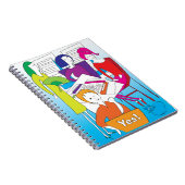 Mah Jongg Yes Notebook Notizblock (Rechte Seite)