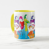 Mah Jongg Yes Tasse (Vorderseite Links)