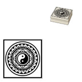 Mah Jongg Yin Yang Briefmarke Gummistempel (Stempel)