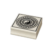 Mah Jongg Yin Yang Briefmarke Gummistempel (Stempel)