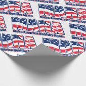 MAHA: Amerika wieder gesund machen Geschenkpapier (Ecke)