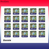 MAHA Amerika wieder gesund machen RFK jr. Kennedy Quadratischer Aufkleber