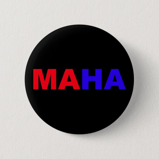 MAHA BUTTON (Vorderseite)