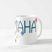 MAHA Floral Kaffeetasse (VorderseiteRechts)