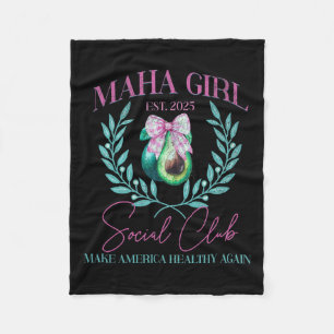 Maha Girl Social Club Trump Kennedy macht Amerika  Fleecedecke