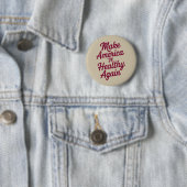 MAHA macht Amerika wieder gesund patriotisch Button (Beispiel)