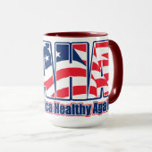 MAHA macht Amerika wieder gesund Tasse (VorderseiteRechts)