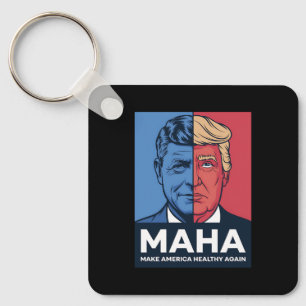 MAHA macht Amerika wieder gesund, Trump 2024 Schlüsselanhänger