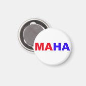 MAHA MAGNET (Vorderseite/Rückseite)