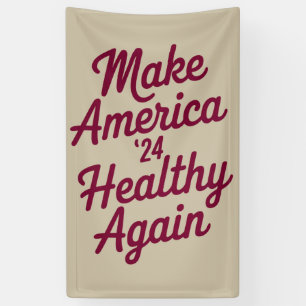 MAHA Make America Healthy Again Patriotisch Banner