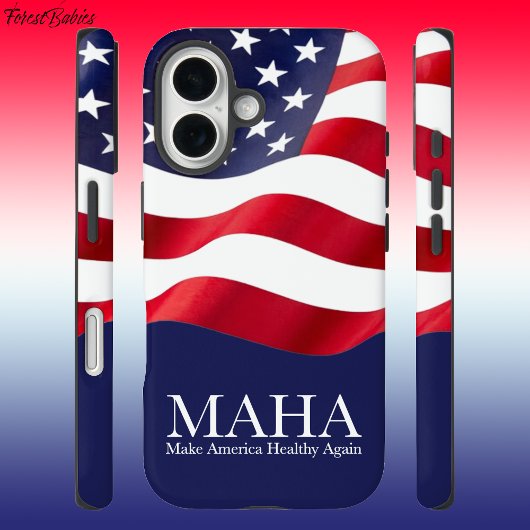 MAHA Make America Healthy Again USA Flag 🇺 🇸 Case-Mate iPhone Hülle