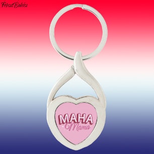 MAHA Mama, Amerika wieder gesund machen 🇺 rosa 🇸 Schlüsselanhänger