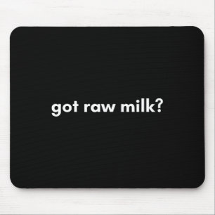 Maha Mega Got Rohmilch Bio Natural Food Rfk Jr Mousepad
