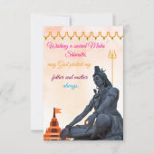 Maha Shavitiri Heirloom Treasure Einladung (Vorderseite)