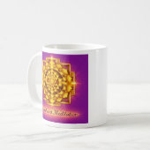 Maha Sri Yantra Tasse (Vorderseite Links)