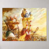 Mahabharat - Lord Krishna & Arjun Poster (Vorne)