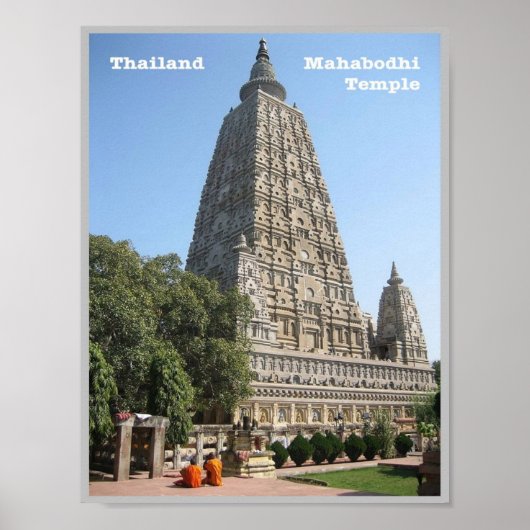 Mahabodhi-Tempel - Thailand - Poster (Vorne)