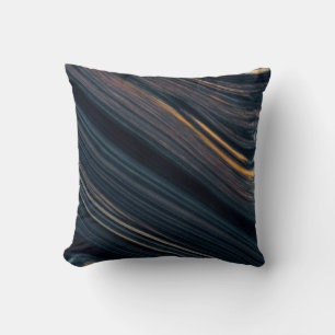 Mahagoni-Goldsheen-Obsidian Kissen