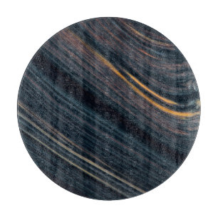 Mahagoni-Goldsheen-Obsidian Schneidebrett