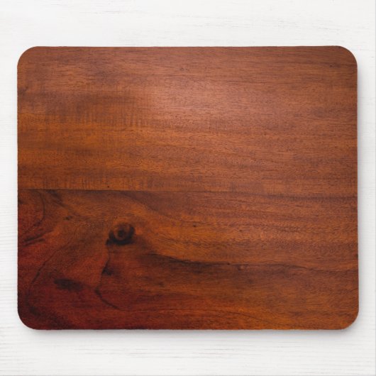 Mahagoni-Holzoberfläche Mousepad (Vorne)