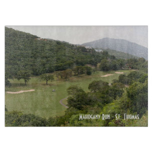 Mahagonibaum-LaufGolfplatz, St Thomas Schneidebrett