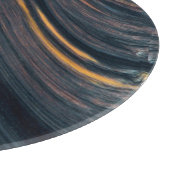 MahagoniGoldsheen Obsidian Schneidebrett (Ecke)