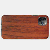 Mahagoniholz Case-Mate iPhone Hülle (Rückseite (Horizontal))