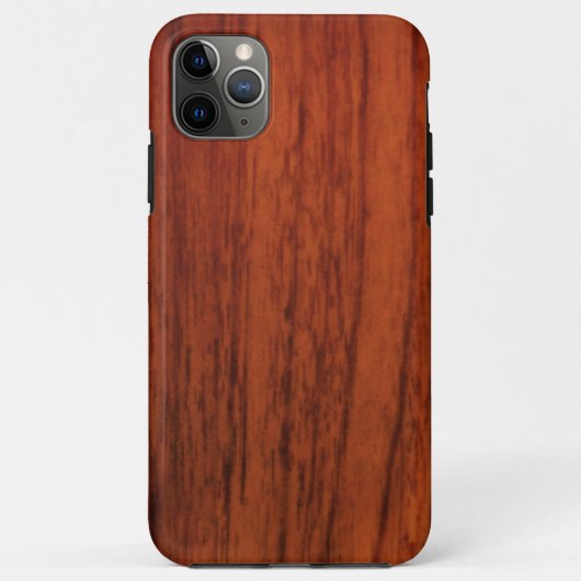Mahagoniholz Case-Mate iPhone Hülle (Rückseite)