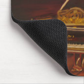 Mahagonimelodie mousepad (Ecke)