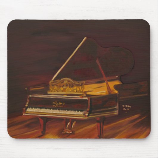 Mahagonimelodie mousepad (Vorne)