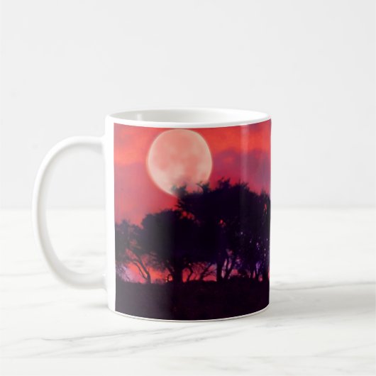 Mahagonimond Kaffeetasse (Links)