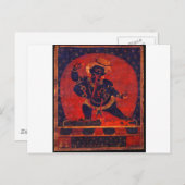 Mahakala, 12th Century Postkarte (Vorne/Hinten)