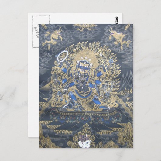 Mahakala Postcard Postkarte (Vorne/Hinten)
