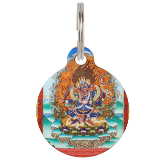 Mahakala tibetisch-buddhistische Schutzdeity Haustiermarke