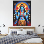 Mahakali Leinwanddruck (Insitu (Schlafzimmer))