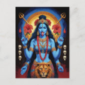 Mahakali Postkarte (Vorderseite)