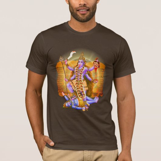 Mahakali TRIUMPHIEREND! T-Shirt (Vorderseite)